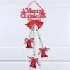 Collections Etc Merry Christmas Hanging Holiday Bells Wall Decoration