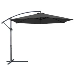 10' X 10' Outdoor Hanging Offset Cantilever Patio Umbrella With Easy Tilt - Devoko -Northlight Shop GUEST 00230eea 2edf 498f af5e 01115038ff42