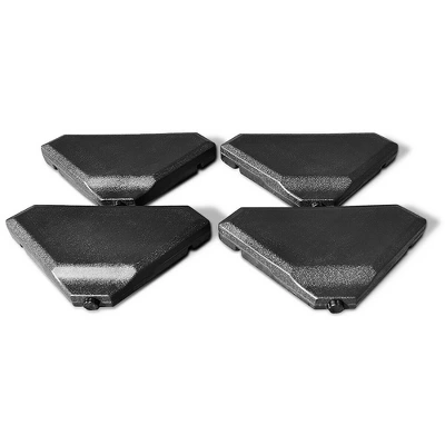Costway 4PCS Cantilever Offset Umbrella Base Weight Sand 195lbs Stable Water Filled 6 Costway 4PCS Cantilever Offset Umbrella Base Weight Sand 195lbs Stable Water Filled - Image 6