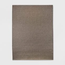 Basketweave Outdoor Rug Coffee - Smith & Hawken™ -Northlight Shop GUEST 054941f0 6b0a 42ee 8a9c a4e7e0919214