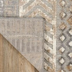 World Rug Gallery Distressed Geometric Indoor/Outdoor Area Rug -Northlight Shop GUEST 065d45f5 6b06 4e9c 8bfc bcb3f88f929e