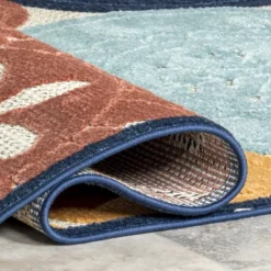 NuLOOM Crissie Coastal Sand Dollar Indoor/Outdoor Patio Area Rug -Northlight Shop GUEST 08724998 a62f 424c b500 48f75123772f