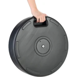 Rattan Design Resin Fillable Umbrella Base Black - Backyard Expressions -Northlight Shop GUEST 08812139 4942 4f5e afcb 1230fc482193