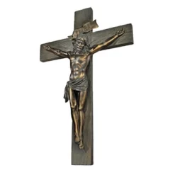 Design Toscano Crucifixion Cross Of Jesus Christ Wall Sculpture