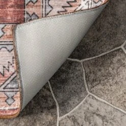 NuLOOM Kera Persian Machine Washable Indoor/Outdoor Patio Area Rug -Northlight Shop GUEST 0a620ebb ecfc 4510 af79 8c5c4ba79214