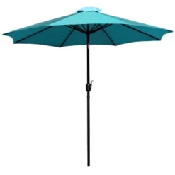 Flash Furniture Kona 9 FT Round Umbrella With 1.5" Diameter Aluminum Pole With Crank And Tilt Function -Northlight Shop GUEST 0b3a3b1c 1abd 464f bb25 45a1df2f9db7