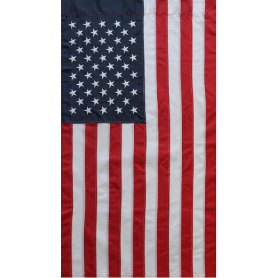 Northlight Patriotic Americana Embroidered Outdoor House Flag 40" X 28" 3 Northlight Patriotic Americana Embroidered Outdoor House Flag 40" X 28" - Image 3