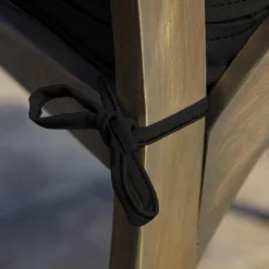 20" X 20" ProFoam Outdoor Dining Seat Cushion Onyx Black - Arden Selections -Northlight Shop GUEST 0bcae4da 9d81 4546 afe9 74d6a1025361