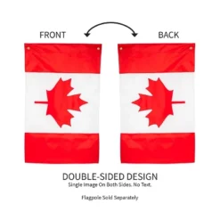 Evergreen Canada Garden Applique Flag 12.5 X 18 Inches Indoor Outdoor Decor 6 Evergreen Canada Garden Applique Flag 12.5 X 18 Inches Indoor Outdoor Decor -Northlight Shop GUEST 0c647f54 628a 4896 bfad 9bef05180ec0