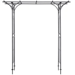 Costway Garden Wedding Rose Arch Pergola Archway Flowers Climbing Plants Trellis Metal 11 Costway Garden Wedding Rose Arch Pergola Archway Flowers Climbing Plants Trellis Metal -Northlight Shop GUEST 0e4a3eee 11c3 48b3 9280 94708004983f