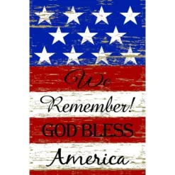 Northlight We Remember! Patriotic American Outdoor House Flag 40" X 28" -Northlight Shop GUEST 0e8cc93f aa56 439c bbad 7d9e911dc845