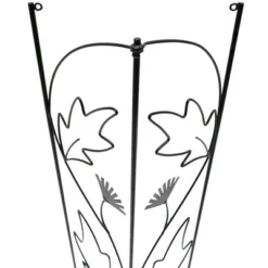 46" Tall Iron Downspout Decorative Garden Trellis Black Powder Coat Finish - Achla Designs -Northlight Shop GUEST 0f2a7b44 37d5 4c04 9461 e62b30e4b632