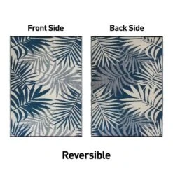 World Rug Gallery Modern Floral Reversible Plastic Outdoor Rugs -Northlight Shop GUEST 1157cfd0 0991 4afd 9cfd 8d92a5c46e95