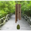 Woodstock Wind Chimes Signature Collection, Woodstock Rainforest Chime, 25'' Bali Bronze Wind Chime RFCB