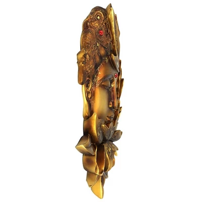 Design Toscano Enlightened Deities Wall Sculptures: Guan Yin 3 Design Toscano Enlightened Deities Wall Sculptures: Guan Yin - Image 3
