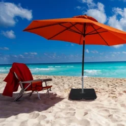 Aoodor 4-Piece 176lb Heavy Duty Base Offset Cantilever Patio Umbrella Base Stand Water Or Sand Filled Weight Base -Northlight Shop GUEST 141f9d88 a829 40cd bc89 e5db68e54827