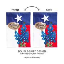 Evergreen Flag Texas Blue Bonnets Garden Applique Flag -Northlight Shop GUEST 1723f28c 4317 4b9c 96bf c6214fc9c8a2