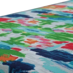 Abstract Reflections 2pc Indoor/Outdoor Chair Pad Set Blue - Pillow Perfect -Northlight Shop GUEST 18ebab0e c16e 4b7f 8982 922610d2c70e