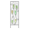 Achla Designs 79.75" Vinifera Bottle Decorative Iron Garden Trellis Black Powder Coat Finish