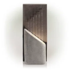 40" Resin Tranquil Infinity Fountain With 6 LED Lights Gray - Alpine Corporation -Northlight Shop GUEST 1d5a6bcb 2a9f 4a5e a6ce 9e96313eb055