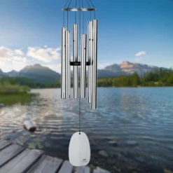 Woodstock Wind Chimes Signature Collection, Bells Of Paradise, 32'' Wind Chimes For Patio Outdoor Garden Decor