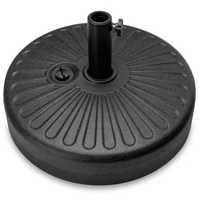 Best Choice Products Fillable Plastic Patio Umbrella Base Stand, Pole Holder W/ Adjustment Knob 7 Best Choice Products Fillable Plastic Patio Umbrella Base Stand, Pole Holder W/ Adjustment Knob - Image 7