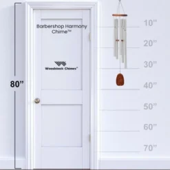 Woodstock Wind Chimes For Outside, Outdoor Decor, Garden And Patio Decor, Front Porch Decor, Barbershop Harmony Chime, 40'' (BHS) -Northlight Shop GUEST 2020a1f0 5f4e 49d5 bc87 ab15c2336edb
