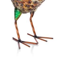 16" X 14" Outdoor Iron Rooster Standing Yard Statue Brown - Alpine Corporation -Northlight Shop GUEST 210133ca 7600 4ca6 bc78 6a7e068f4438