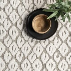 NuLOOM Stacey Textured Modern Geometric Indoor/Outdoor Patio Area Rug -Northlight Shop GUEST 21fcc865 eba0 484b 9f15 ff6172c8a0b4