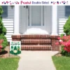 Big Dot Of Happiness Irish Gnomes - Outdoor Home Decorations - Double-Sided St. Patrick's Day Party Garden Flag - 12 X 15.25 Inches