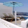 9' X 9' Outdoor Market Patio Umbrella With Push Button Tilt - Devoko