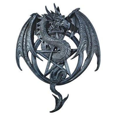 Design Toscano The Dragons Pentacle Wall Sculpture 1 Design Toscano The Dragons Pentacle Wall Sculpture