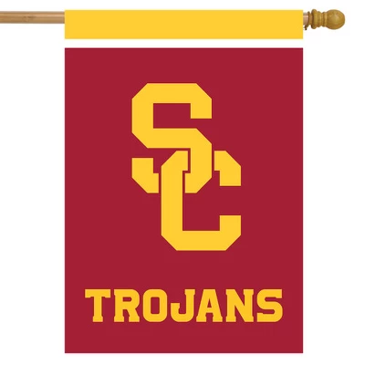 Briarwood Lane USC Trojans House Flag NCAA Licensed 28" X 40" 1 Briarwood Lane USC Trojans House Flag NCAA Licensed 28" X 40"