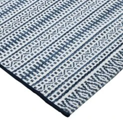 Pattern Stripe Outdoor Rug Blue - Threshold -Northlight Shop GUEST 31b7b2df 1251 4246 9432 2cb8da42b078