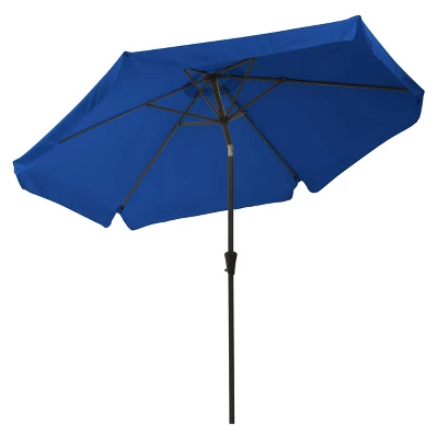 10' Tilting Market Patio Umbrella With Side Flaps - CorLiving 2 10' Tilting Market Patio Umbrella With Side Flaps - CorLiving - Image 2