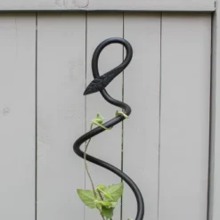 42" Tall Iron Soirak Trellis Gardening Tool Black Powder Coat Finish - Achla Designs -Northlight Shop GUEST 3422af6b 84e9 470e 9a18 69d77335c670