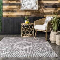 NuLOOM Carlita Bohemian Machine Washable Indoor And Outdoor Patio Area Rug -Northlight Shop GUEST 34e36ee0 1412 4cd2 a0be cbd032a25a7d