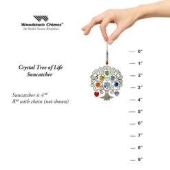 Woodstock Wind Chimes Woodstock Rainbow Makers Collection, Crystal Tree Of Life, 4'' Crystal Suncatcher CTL -Northlight Shop GUEST 416dce72 fd4c 437b 9a2a d9cb2651ca8b