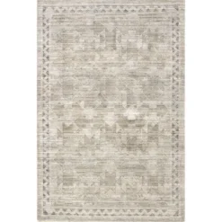 NuLOOM Aine Bordered Machine Washable Indoor/Outdoor Area Rug -Northlight Shop GUEST 4187baee 8780 4a58 9f4a 6d4156db419d