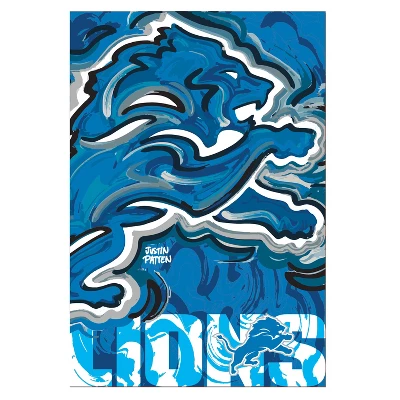 Evergreen NFL Detroit Lions Garden Suede Flag 12.5 X 18 Inches Indoor Outdoor Decor 1 Evergreen NFL Detroit Lions Garden Suede Flag 12.5 X 18 Inches Indoor Outdoor Decor