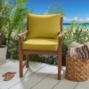 23" Sunbrella Corded Outdoor Deep Seat Pillow And Cushion Set