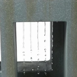 LuxenHome Patina Stone Gray Cement Double Column Outdoor Fountain With LED Lights -Northlight Shop GUEST 475fcff3 eae2 48d3 8b56 4ee1d4edb5d6