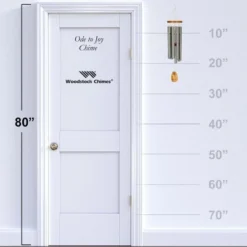 Woodstock Wind Chimes Signature Collection, Woodstock Ode To Joy Chime, 26'' Silver Wind Chime OJ -Northlight Shop GUEST 49506640 cb00 407b 8224 df2802bd73f0