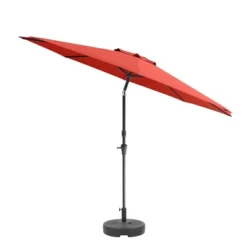 10' UV And Wind Resistant Tilting Market Patio Umbrella With Base - CorLiving -Northlight Shop GUEST 497a0e3c 9860 4a29 9c39 b8bb60db406d