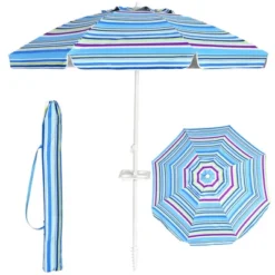 Costway 7.2 FT Portable Beach Umbrella Tilt Sand Anchor Cup Holder W/Carry Bag 21 Costway 7.2 FT Portable Beach Umbrella Tilt Sand Anchor Cup Holder W/Carry Bag -Northlight Shop GUEST 4bb7328e b14c 4ec1 99ac 78a1b55f8b78