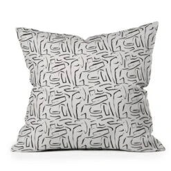 Holli Zollinger Outdoor Throw Pillow White/Black - Deny Designs 8 Holli Zollinger Outdoor Throw Pillow White/Black - Deny Designs -Northlight Shop GUEST 4f37ceb7 9273 4269 b3cd e4763c814f1a