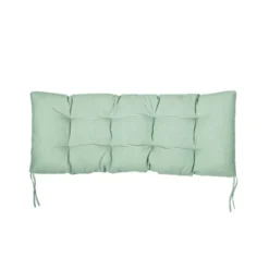 37" X 17" X 2" Sunbrella Canvas Tufted Outdoor Bench Cushion - Sorra Home -Northlight Shop GUEST 5165f814 3aba 4a0f 98d6 f01af24135dd