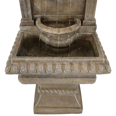 Sunnydaze Decor Sunnydaze 51"H Electric Polyresin Ornate Lavello Outdoor Water Fountain 4 Sunnydaze Decor Sunnydaze 51"H Electric Polyresin Ornate Lavello Outdoor Water Fountain - Image 4