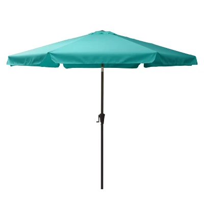 10' Tilting Market Patio Umbrella With Side Flaps - CorLiving 10 10' Tilting Market Patio Umbrella With Side Flaps - CorLiving - Image 10