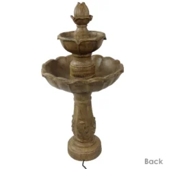 Sunnydaze Decor Sunnydaze 38"H Electric Resin 2-Tier Blooming Flower Outdoor Water Feature 10 Sunnydaze Decor Sunnydaze 38"H Electric Resin 2-Tier Blooming Flower Outdoor Water Feature -Northlight Shop GUEST 5d72295c ec4d 4b4d 90cf 4fead263d819